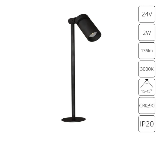 Фото Подсветка для ювелирных изделий Arte Lamp PRESTO A6394LT-1BK