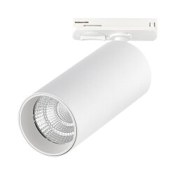Фото ST384.536.10 Св-к трек. Белый LED 1*10W 3000K 900Lm Ra>90 36° IP20 L160xW50xH- 220V BASE