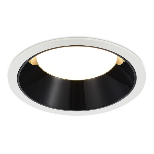 Фото ST755.448.18 Св-к встр. Черный LED 1*18W 4000K 1 620Lm Ra80 120° IP20 D160xH60 100-240V Встраиваемые светильники
