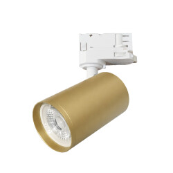 Фото ST692.202.01 Св-к трек. Золотистый GU10 1*50W IP20 D52xH160 220V Без ламп TRACE