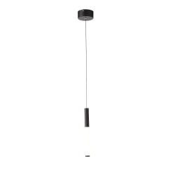 Фото SL1593.403.01 Светильник подвесной ST-Luce Черный/Белый LED 1*8W 3000K ГАЛЛАРИ