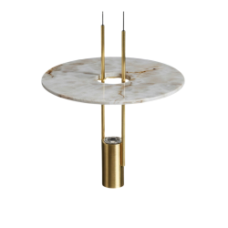 Фото Подвесной светильник 26507P/1 Brass / White Alabaster