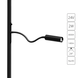 Фото Магнитный трековый светильник Arte Lamp PRESTO A6238PL-1BK