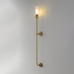 Фото Бра Crystal Lux SIMPLY AP1.2 BRASS