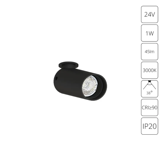 Фото Подсветка для ювелирных изделий Arte Lamp PRESTO A6381PL-1BK