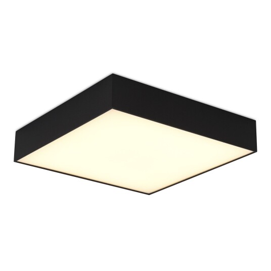 Фото ST608.432.27 Светильник потолочный Черный LED 1*27W 3000K 2 160Lm Ra>90 120° IP20 L220xW220xH55 180- Накладные светильники
