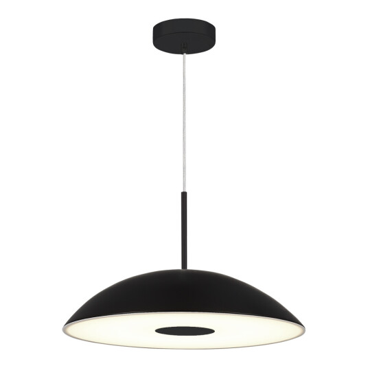 Фото SL6128.403.01 Светильник подвесной ST-Luce Черный/Черный LED 1*24W 3000K ЛИДИА