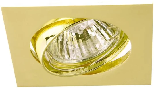Фото Точечный встраиваемый светильник Arte Lamp QUADRATISCH A2118PL-3GO