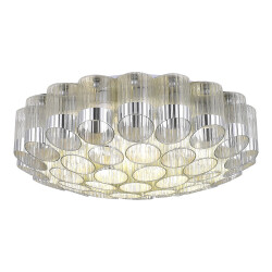 Фото SL1662.102.19 Светильник потолочный ST-Luce Никель/Никель, Прозрачный E14 19*60W АККОРД