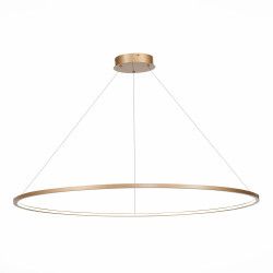 Фото ST603.243.57 Светильник подвесной ST-Luce Золотистый/Белый LED 1*57W 4000K Подвесные светильники
