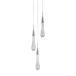 Фото Подвесной светильник Pour 3A satin nickel
