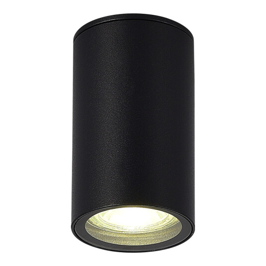 Фото SL9010.412.01 Светильник уличный потолочный ST-Luce черный GU10 1*50W TUBO