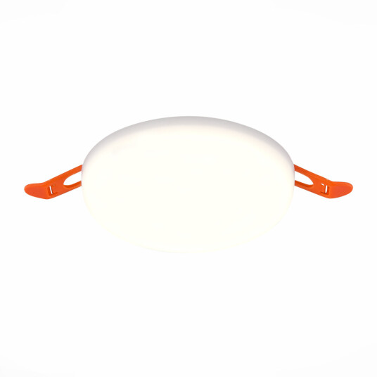 Фото ST700.538.16 Св-к встр. Белый LED 1*16W 3000K 1 380Lm Ra80 180° IP44 D120xH20 85-265V Встраиваемые светильники
