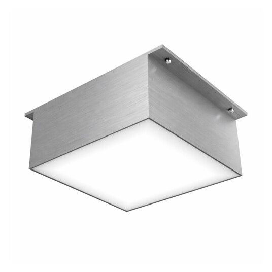Фото STP700.R1010.54NW.G Св-к встр. Грильято Серый LED 1*54W 4000K Lm Ra>90  IP20 L85xW85xH37 220V Коммерческое освещение