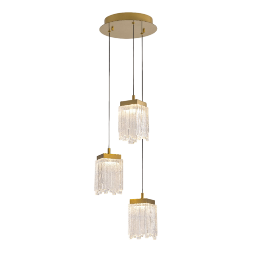 Фото Подвесной светильник MD25020403-3A2 Satin gold
