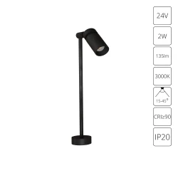 Фото Подсветка для ювелирных изделий Arte Lamp PRESTO A6396LT-1BK