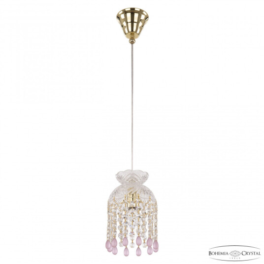 Фото Подвесной светильник с хрусталём 14781P/13 G V7010 Bohemia Ivele Crystal (Богемия Ивеле Кристалл)