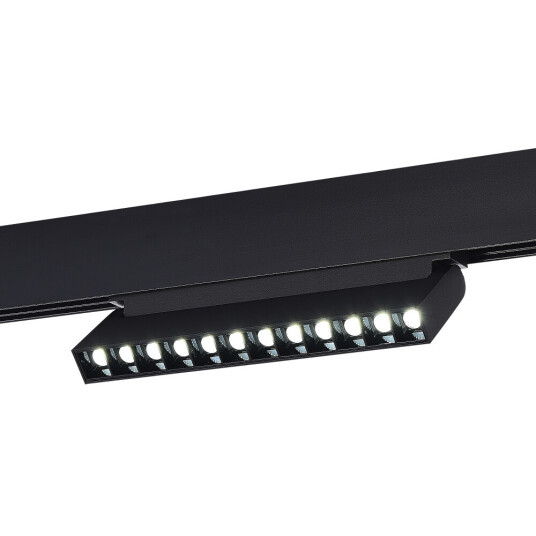 Фото ST372.406.12 Магнитный трековый светильник SMART Черный LED 1*12W 2700K-6500K 1 080Lm Ra90 36° IP20 SKYLINE 48