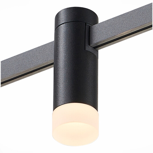 Фото ST812.406.03 Магнитный трековый светильник FARM Черный LED 1*3W 3000K 91Lm Ra90 120 IP20 D29xH90 24V FARM