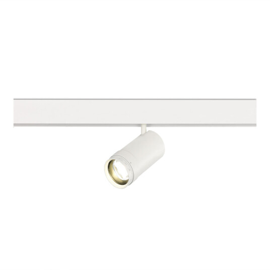 Фото ST357.546.20 Магнитный трековый светильник ZOOM Белый LED 1*20W 4000K Lm Ra90 10-55° IP20 D60xH170 4 SKYLINE 48