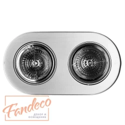 Фото Точечный встраиваемый светильник Arte Lamp CLIFF A5643PL-2WH
