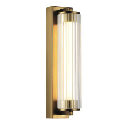 Фото SL6224.301.01 Светильник настенный ST-Luce Латунь/Прозрачный LED 1*8W 4000K БАМБУ