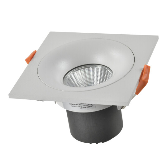 Фото ST259.538.10 Св-к встр. Белый LED 1*10W 3000K 700Lm Ra>90 60° IP44 L100xW100xH66 85-265V Встраиваемые светильники