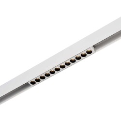 Фото ST806.546.12 Магнитный трековый светильник Белый LED 1*12W 4000K 550Lm Ra>90 36° IP20 L220xW22xH44 4 SKYLINE 48