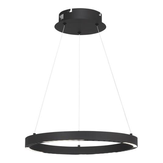 Фото SL6238.423.01 Светильник подвесной ST-Luce черный/черный LED 1*25W 4000K ПАРИЛЛА