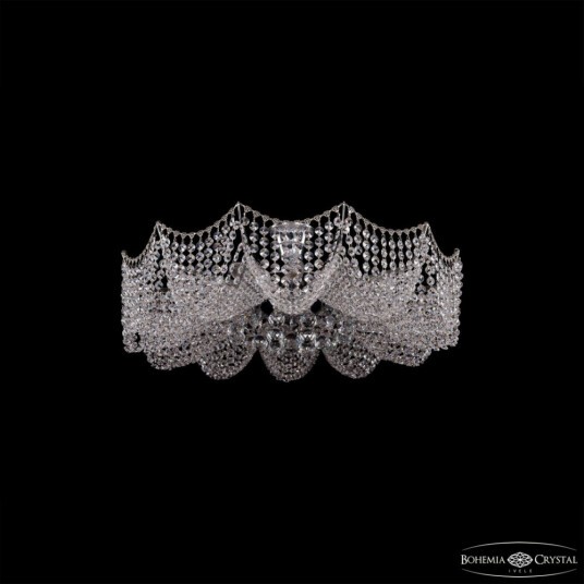 Фото Потолочный светильник хрустальный 77081/67 Ni Bohemia Ivele Crystal