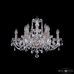 Фото Люстра хрустальная 1402/6+3/195 Pa