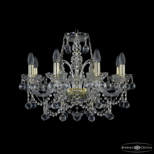 Фото Люстра хрустальная 1411/8/195 G Balls