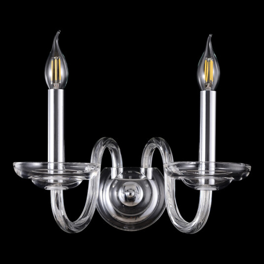 Фото Бра Crystal Lux ARABESQUE AP2 CHROME