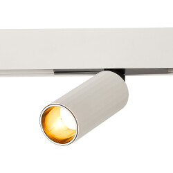 Фото ST807.536.12 Магнитный трековый светильник Белый LED 1*12W 3000K 600Lm Ra>90 IP20 D50xH173 48VV SKYLINE 48