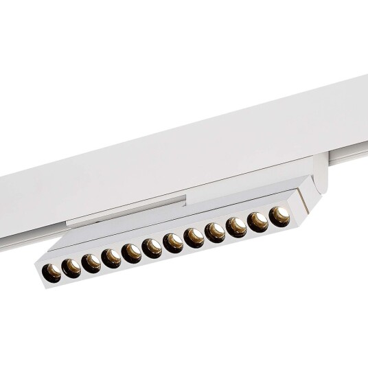 Фото ST805.536.12 Магнитный трековый светильник Белый LED 1*12W 3000K 450Lm Ra>90 36° IP20 L220xW22xH117 SKYLINE 48