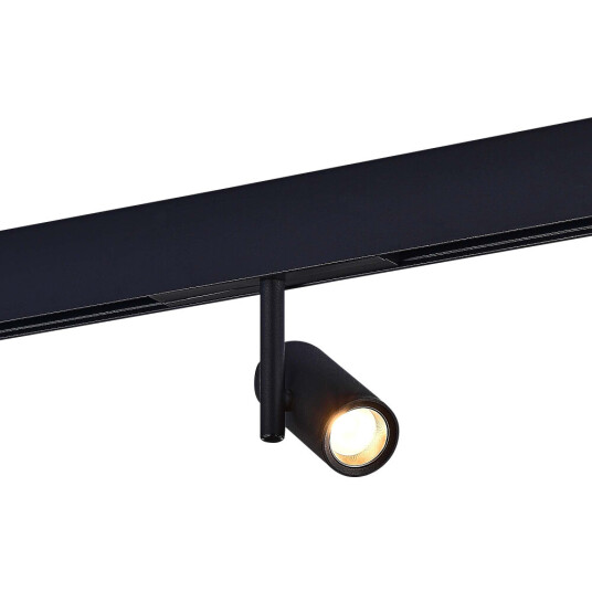 Фото ST808.446.08 Магнитный трековый светильник Черный LED 1*8W 4000K 600Lm Ra>90 36° IP20 D42xH135 48VV SKYLINE 48