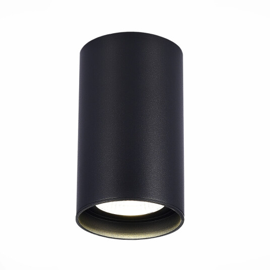 Фото ST157.442.20 Светильник потолочный Черный LED 1*20W 4000K 1 600Lm Ra>90 60° IP44 D95xH150 220-265V Накладные светильники