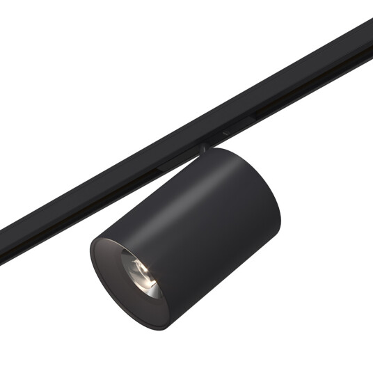 Фото ST671.436.05 Магнитный трековый светильник Черный LED 1*5W 3000K 340Lm Ra>90 36° IP20 D35xH58 24V SUPER5