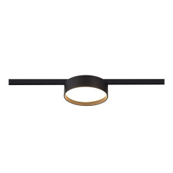 Фото ST670.436.12 Магнитный трековый светильник Черный LED 1*12W 3000K 500Lm Ra>80 100° IP20 D113xH34 24V SUPER5