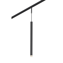 Фото ST672.443.03 Магнитный трековый светильник Черный LED 1*3W 4000K 100Lm Ra>90 36° IP20 D18xH310 24V SUPER5