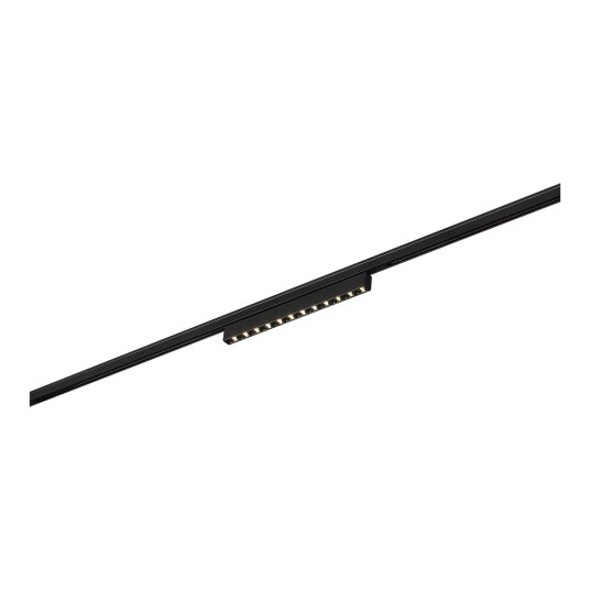 Фото ST666.436.10 Магнитный трековый светильник Черный LED 1*10W 3000K 430Lm Ra>90  IP20 L196xW10xH18 24V SUPER5