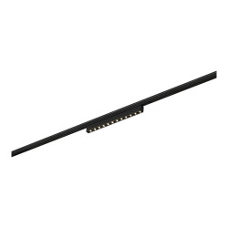 Фото ST666.436.10 Магнитный трековый светильник Черный LED 1*10W 3000K 430Lm Ra>90  IP20 L196xW10xH18 24V SUPER5