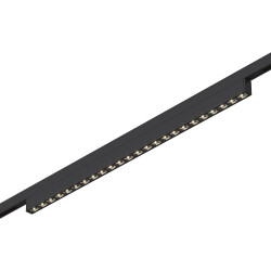 Фото ST666.436.20 Магнитный трековый светильник Черный LED 1*20W 3000K 1 060Lm Ra>90  IP20 L387xW10xH18 2 SUPER5