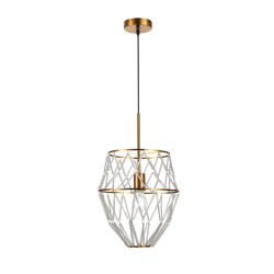 Фото SL1016.213.01 Светильник подвесной ST-Luce Золотистый/Золотистый, Прозрачный E27 1*60W NARRIO