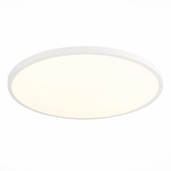 Фото ST601.532.48 Светильник настенно-потолочный Белый LED 1*48W 3000K 4 320Lm Ra>80 120° IP20 D600xH25 1 Накладные светильники