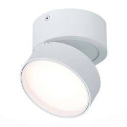 Фото ST651.532.14 Светильник потолочный поворотный Белый LED 1*14W 3000K 1 100Lm Ra>90 120° IP20 D105xH88 Накладные светильники