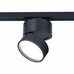 Фото ST651.446.14 Св-к трек. Черный LED 1*14W 4000K 1 100Lm Ra>90 120° IP20 D104xH128 170-240VV Однофазная трековая система