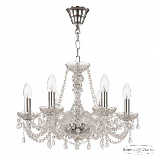 Фото Люстра хрустальная 112/6/165 Ni V7010 Bohemia Ivele Crystal