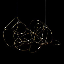 Фото Подвесной светильник 10154P/L1500 gold