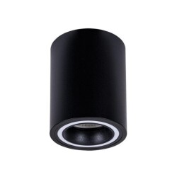 Фото A2267PL-1BK Светильник потолочный накладной IMAI для MR16 Ø80x96мм черный IP20